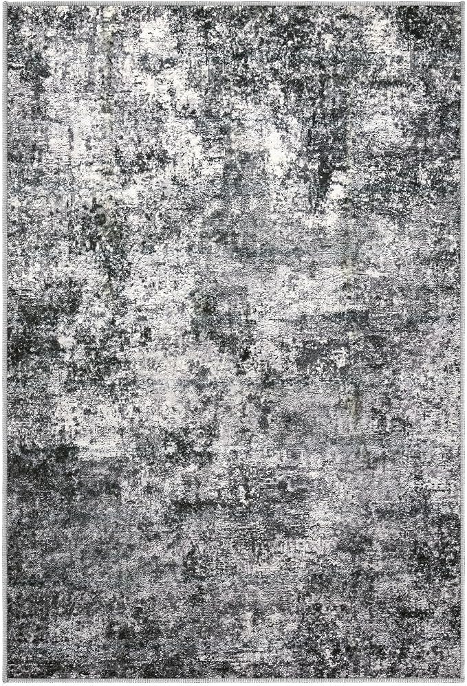 DMOYEST 2x3 Entryway Area Rug: Washable Neutral Modern Abstract Small Rug - Image 7