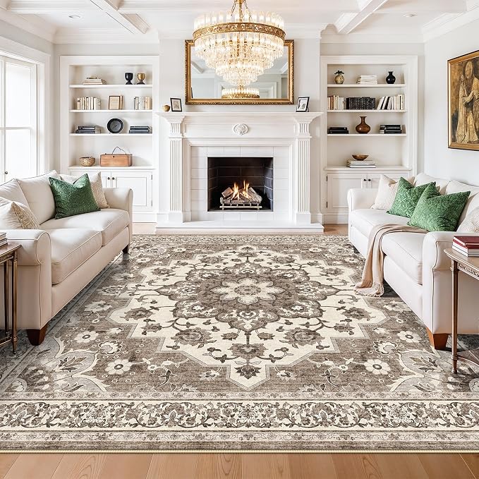 TOPRUUG Washable Oriental Area Rug by TOPRUUG