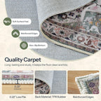 HOOBRO 2 x 3 Area Rugs Washable, Small Rugs - Image 8