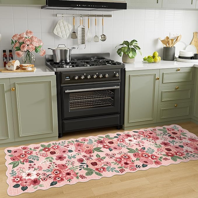 DUKINO 2x10 Runner Rug for Hallway, Washable Kitchen Rug - Image 5