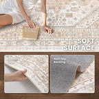 zesthome 6x9 Area Rug, Super Soft Washable Rugs - Image 6