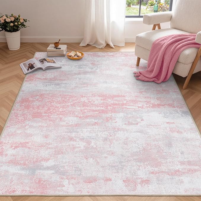 BEIMO Area Rugs 6x9 for Living Room Bedroom, Modern Abstract Machine Washable by BEIMO