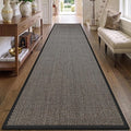 DEX Hallway Runner Rug 2'4''x12, Non Slip Rubber Backing Inside Entryway Carpet by DEXI