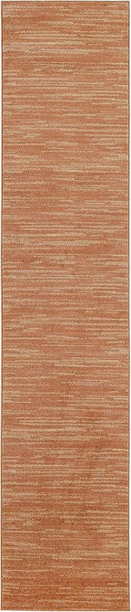 Nourison Home Nourison Essentials Rust 2'2" x 10' Area Rug - Image 3