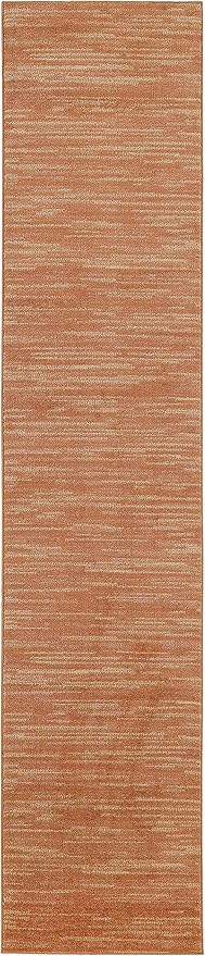 Nourison Home Nourison Essentials Rust 2'2" x 10' Area Rug - Image 3