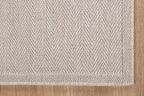 CAMILSON Easy Jute Round Rug 4ft Indoor Outdoor Off-White Color Fiber Area Rugs - Image 3