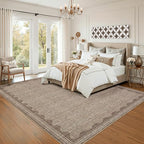 GarveeHome Scalloped Washable Rugs 9x12 Rug - Image 3
