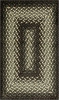 Maples Rugs Marion Bohemian Braided-Style Print Area Rug – Made in USA – by MaplesRugs