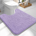 OLANLY Toilet Rugs U-Shaped 24x24, Extra Soft Absorbent Chenille Contour by OLANLY
