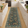 DUKINO Runner Rug, 2x8 Washable Kitchen Rugs by DUKINO