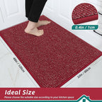 BEQHAUSE Kitchen Rugs 32"x48", Non-Slip Kitchen Mats - Image 2