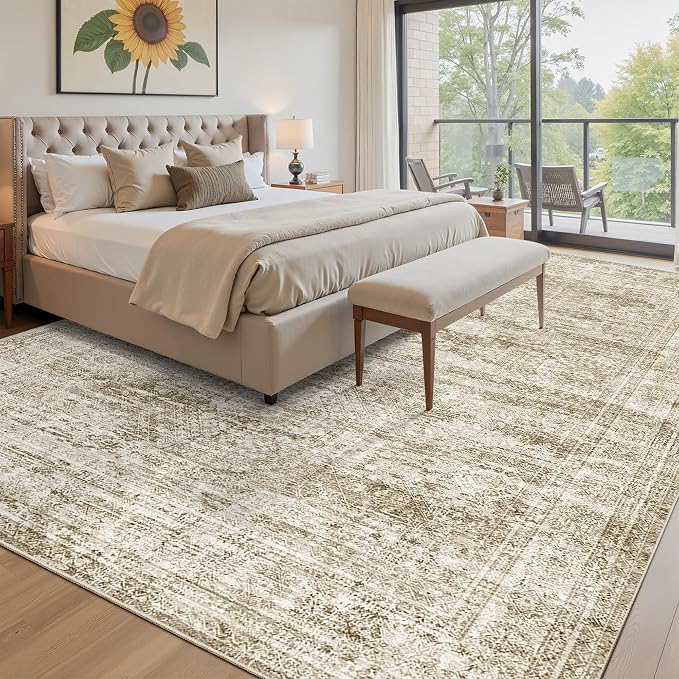 Soalmost Washable Area Rug 8x10, Large Soft Rugs - Image 9