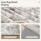 Soalmost 10x14 Area Rugs for Living Room, Non Slip Machine Washable Vintage Rugs - Image 6