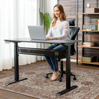 36"x48" Office Chair Mat for Hardwood Tile Floor, Under Desk Carpet Protector - Image 2