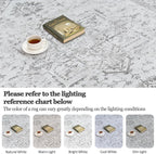 5x7 Area Rugs for Bedroom:Gray Washable Vintage Medallion Rug Non-Slip Soft Low - Image 9