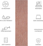 SAFAVIEH Outdoor Runner Rug 2'3"x8' - Image 6