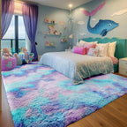 PAGISOFE Adorable Rainbow Mermaid Rugs - Image 4