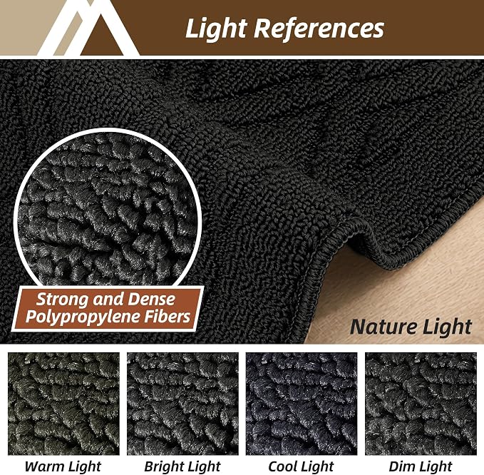 COSY HOMEER Kitchen Rugs 24"x35" Non-Slip Washable Kitchen Mats - Image 9