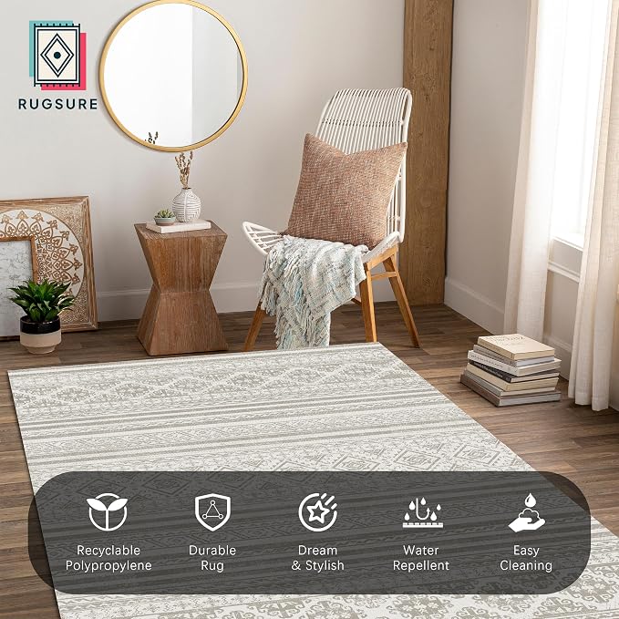 RUGSURE Washable Area Rugs 3' x 5 ' - Image 4
