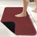 Bosap Bath Mat, Ultra Thin Bathroom Rugs, Rubber Bath Mats by BosapDirect