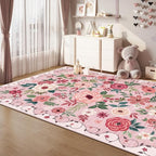 DUKINO 4x6 Area Rug, Floral Rugs - Image 6