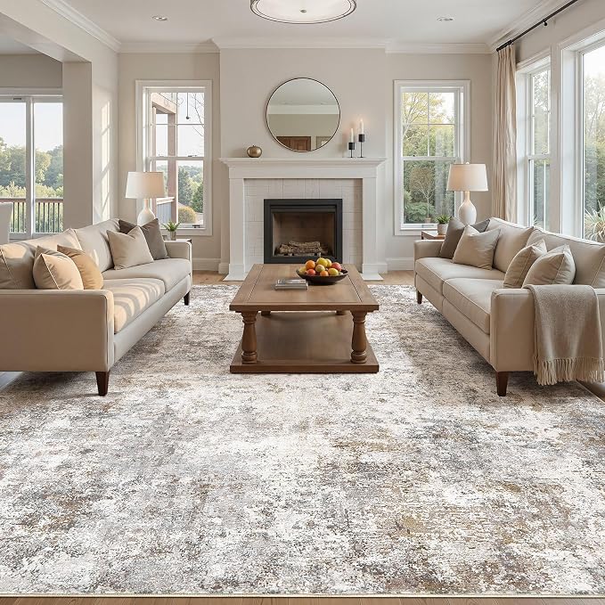 UERMEI 12x18 Area Rug Living Room Rugs - Image 3