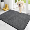 PURRUGS Dirt Trapping Door Mat 24" x 35.5", Non-Slip Machine Washable Entry Rug by PURRUGS