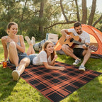 GENIMO Waterproof Outdoor Rug for Patio Clearance, Lightweight RV Camping Mat - Image 3