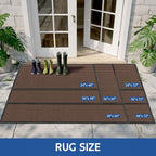 Front Door Mat, Commercial Welcome Mats, Stain and Fade Resistant, Durable - Image 8