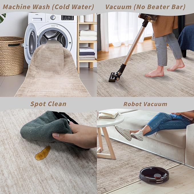 3x10 ft Hallway Runner Rug – Non-Slip Washable Long Carpet Runner - Image 7