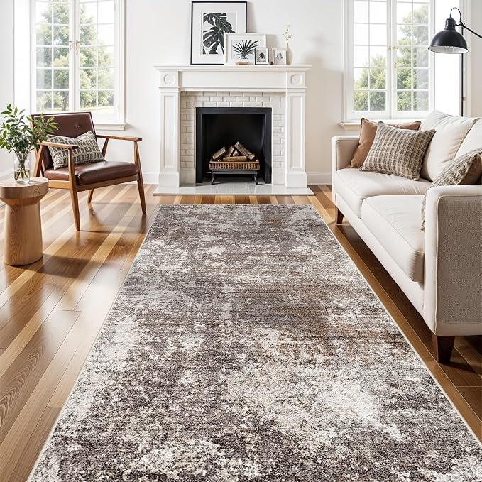 4x10 ft Rug for Wide Hallway – Non-Slip Washable Large Carpet Runner for - Image 4