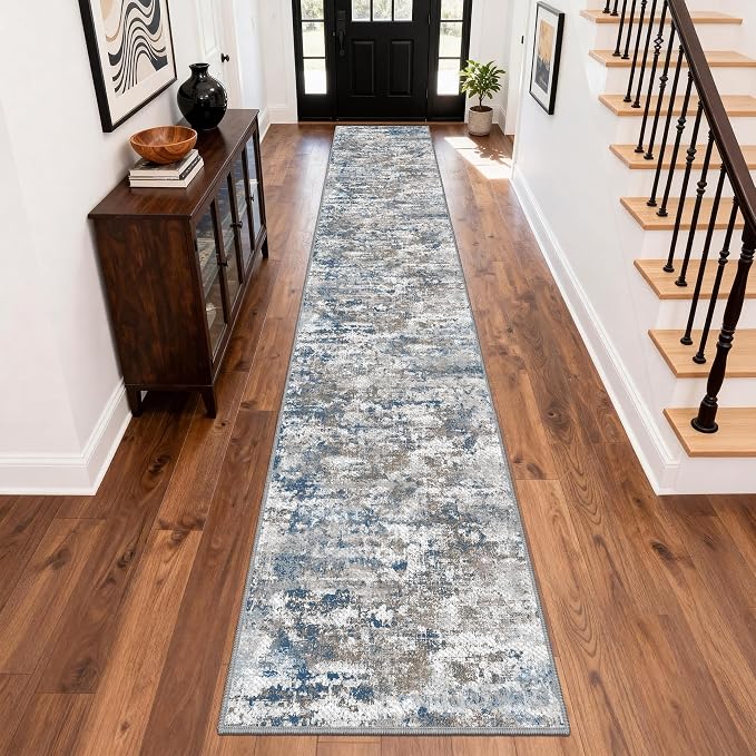 Washable Carpet Runners for Hallway 18ft-Non Slip Floor Runners for Dogs - Image 9