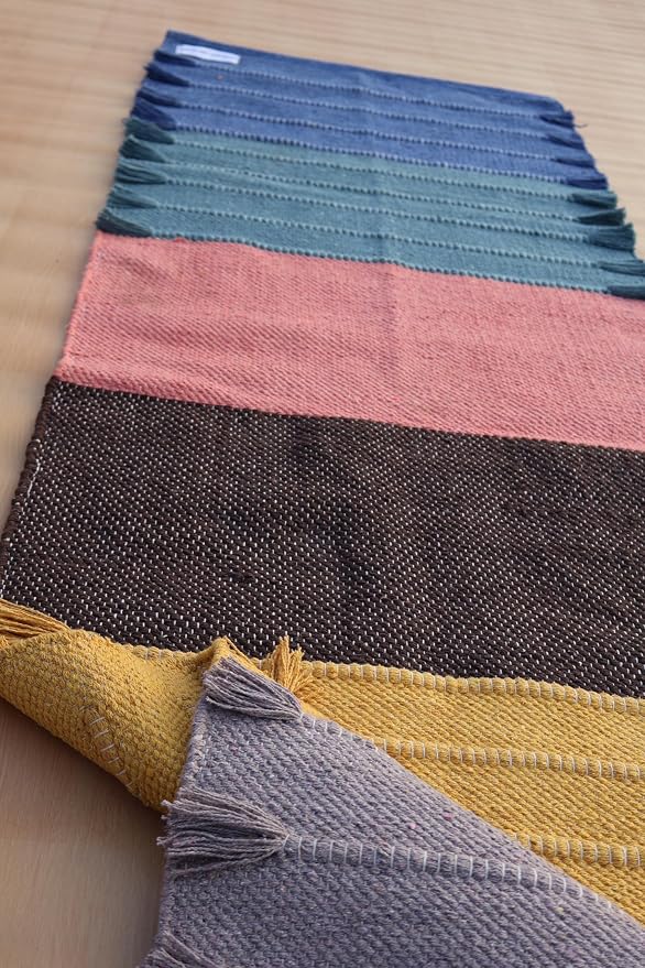 Jaipur art & Rugs Cotton Yoga Mat - Image 4