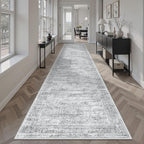 Runner Rug 2'6" x 12' Washable Non-Slip Runner Rugs by Soalmost