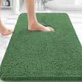 OLANLY Bathroom Rugs 36x24, Extra Soft Absorbent Chenille Bath Rugs, Rubber by OLANLY