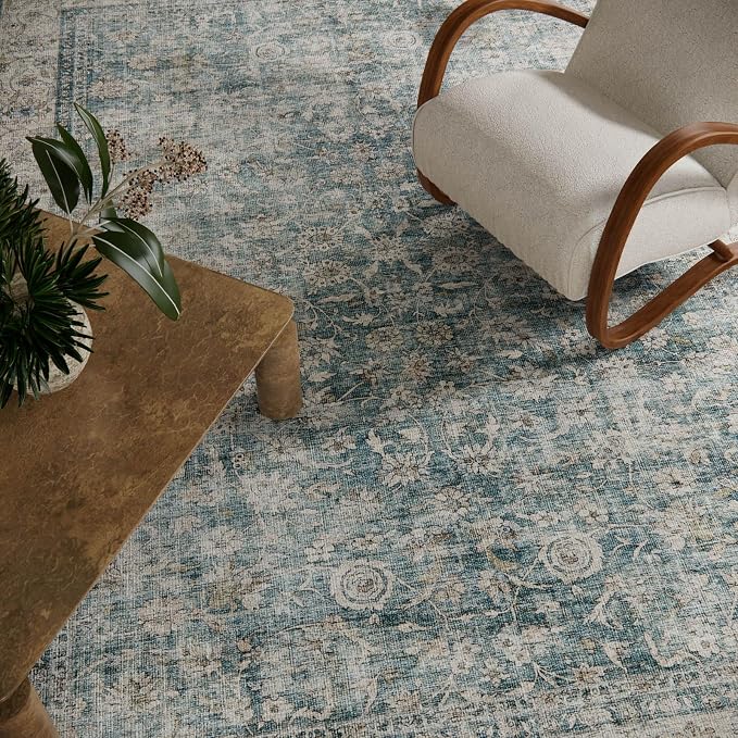 10x12 Large Rugs for Living Room: Washable Living Room Rug Stain Resistant Non - Image 3