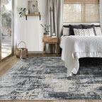 XLUEZ 5x7 Area Rugs for Living Room, Washable Modern Abstract Large Area Rug - Image 4