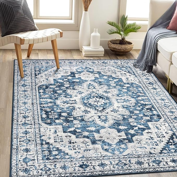 Moynesa Ultra-Thin Washable Area Rug by Moynesa