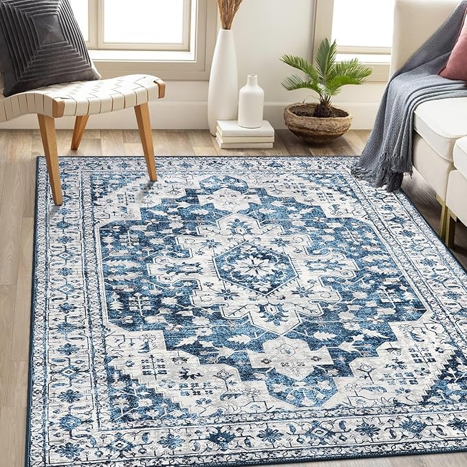 Moynesa Ultra-Thin Vintage 8x10 Area Rugs by Moynesa