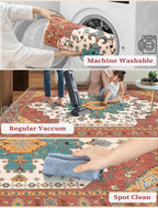 SERISSA Boho Washable Runner Rug - Image 2