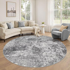 DMOYEST 6ft Round Area Rug Living Room Rugs - Image 5