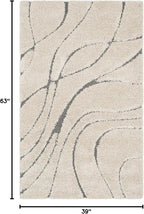 SAFAVIEH Florida Shag Collection Accent Rug - Image 2