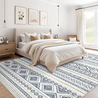 cotiled 5x7 Area Rugs Living Room Rug: Washable Boho Rugs - Image 5