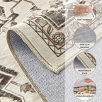 Washable 7x9 Area Rug for Living Room - Image 3