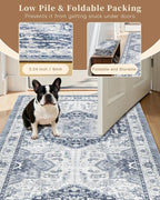 Madane Washable Runner Rug 2x6, Ultra-Thin Non-Slip Non-Shedding Hallway Runner - Image 7