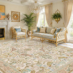 Washable Living Room Rug 8x10 by HazoHaus