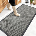 OLANLY Front Door Mat Outside Entrance 47x23, Heavy Duty Sturdy Natural Rubber by OLANLY
