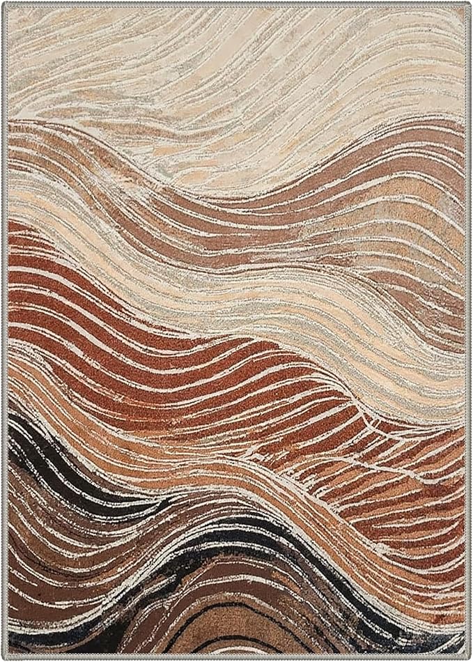 BEIMO Area Rugs 10x14 for Living Room Bedroom, Modern Abstract Machine Washable - Image 7