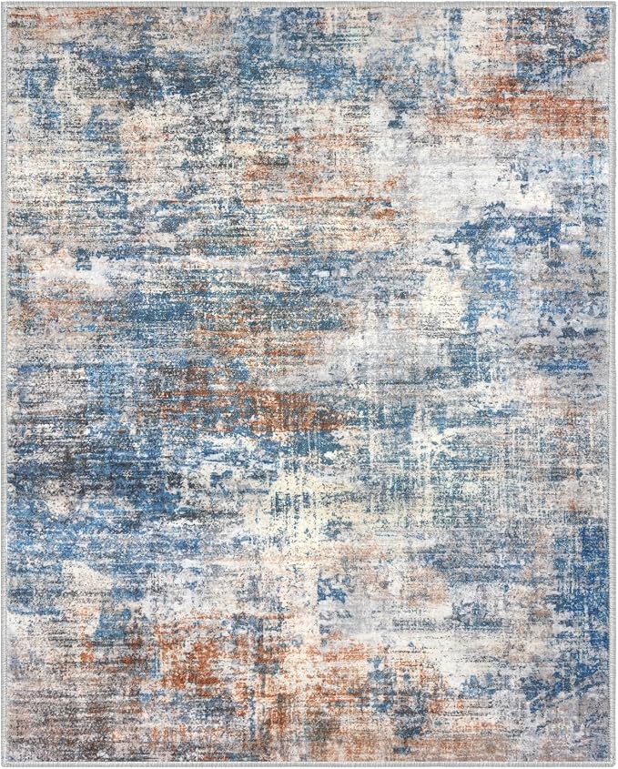 IOHOUZE Abstract Area Rug 4x5 Ft Washable Rugs - Image 9