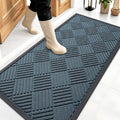 OLANLY Front Door Mat Outside Entrance 47x23, Heavy Duty Sturdy Natural Rubber by OLANLY